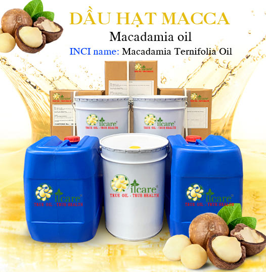 Chuyên Bán Buôn Dầu Hạt Macca Giá Sỉ Với Số Lượng Lớn (Thùng, Phuy)